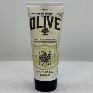 Korres Pure Greek Olive Body Cream Olive Blossom 6.76 fl oz Skincare NEW Sealed